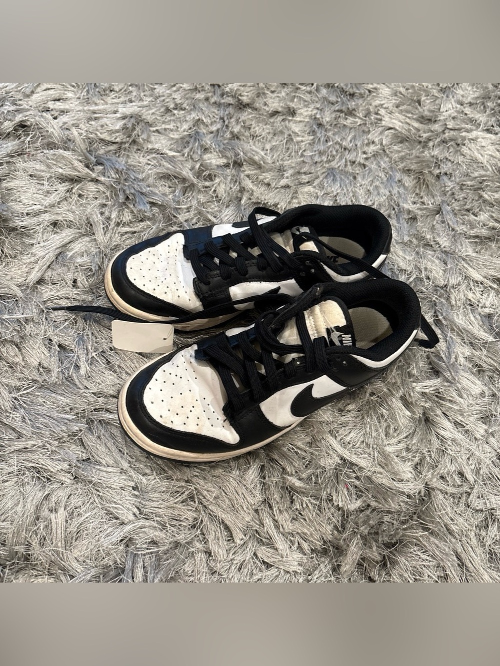 Nike Dunk Low Panda sneakers in black & white